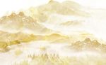 大理石纹风景背景墙
