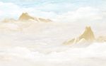 大理石纹风景背景墙