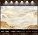 大理石纹理背景山水