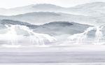 大理石纹山水背景墙