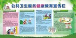 公共卫生服务健康教育宣传栏