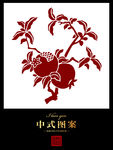 石榴图案