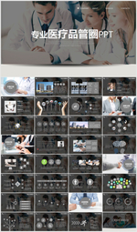 大气专业医疗品管圈PPT模板