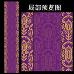 紫金色婚礼T台