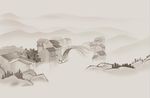 水墨山水房