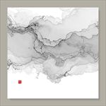 烟雾水墨画