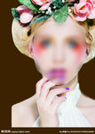 彩妆美容模特