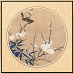 新中式花鸟小品工笔画
