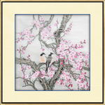 新中式工笔花鸟国画