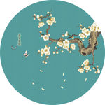 手绘梅花