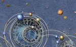 科幻宇宙星空天体背景墙