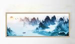 中式水墨意境山水风景装饰画
