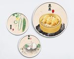 中国风蔬菜古风民俗装饰画