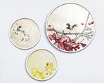 中式国画鸟类植物装饰画