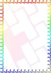 七彩华丽 商业证书纹
