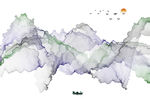 水墨山水画