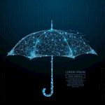 矢量智能科技雨伞