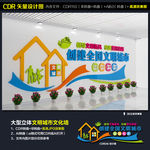 文明城市文化墙