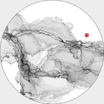 水墨抽象山水画