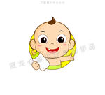 婴儿头