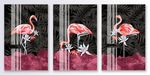 简欧动物火烈鸟装饰画