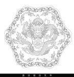 线描龙图