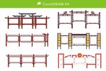 不锈钢宣传栏 连排 展板