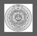 矢量玛雅文明传统元素