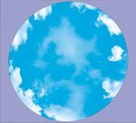 天空蓝天