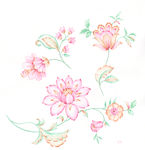 手绘花