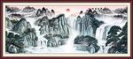 国画山水画