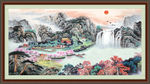 国画山水