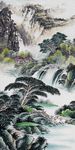 中式风景山水画装饰画