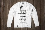长袖T恤样机