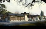 房地产效果图 小区效果图 别墅
