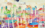 抽象油画