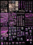 中式整木家具CAD图库