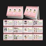 2019女宝宝照片台历