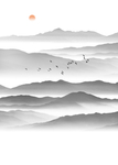 高清山水素材 山水画