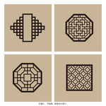中式矢量窗花