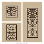 中式矢量窗花