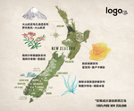 产品成分来源地展示海报