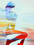 抽象油画