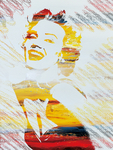 抽象油画