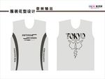 服装花型成人中通印花设计