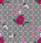 格子花
