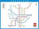 最新西安地铁线路图