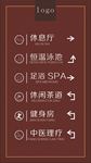 足浴店导视牌