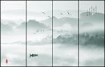 新中式山水画