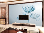 电视墙 电视背景墙 背景墙画